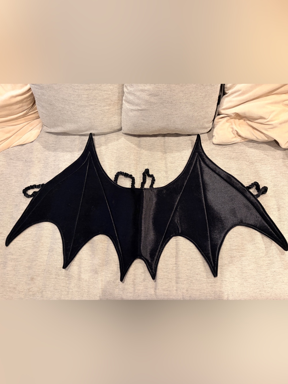 Hanna Andersson Black Bat Wings Kids Costume Accessory